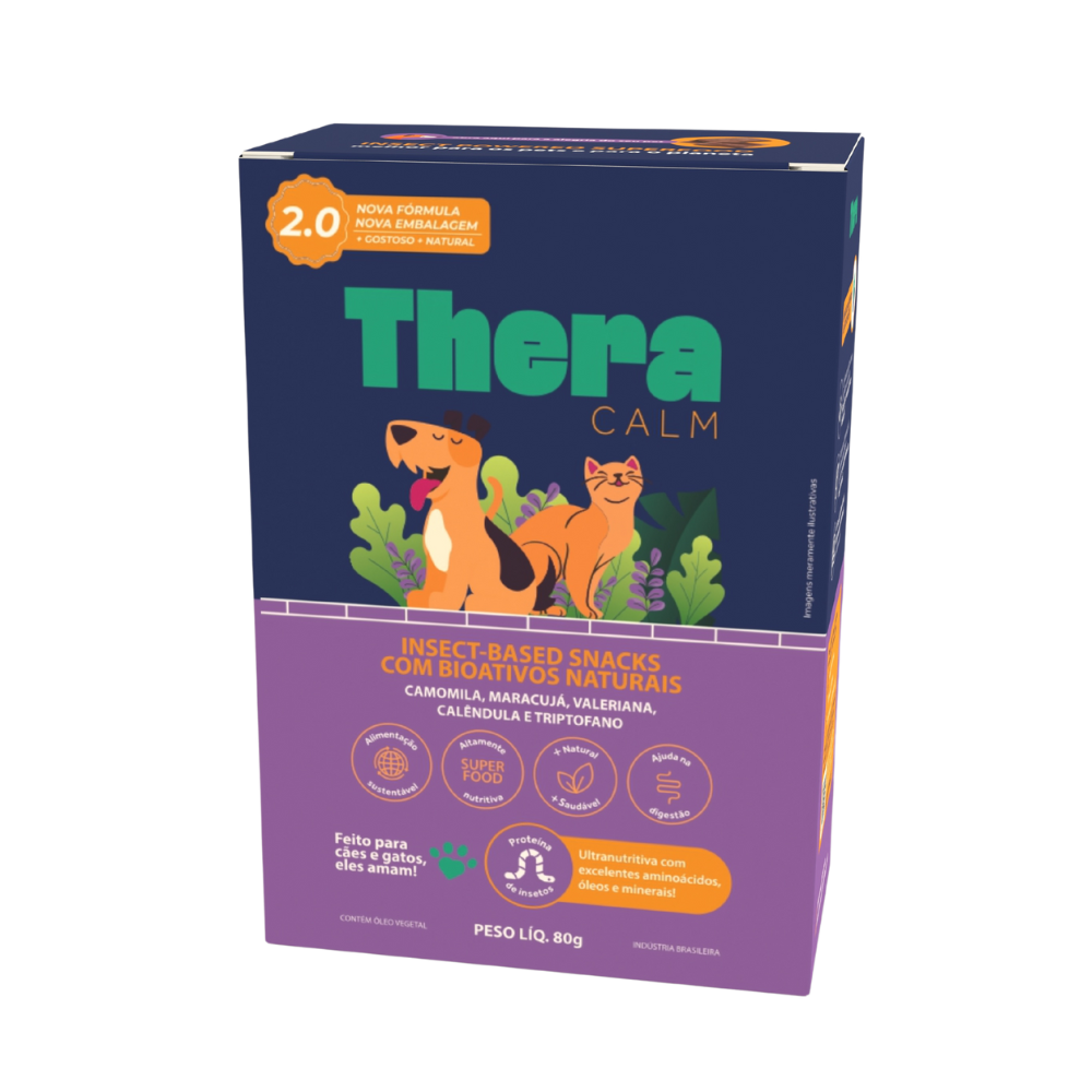 Thera Pet Calm - Kit 5uni - Snack Terapêutico